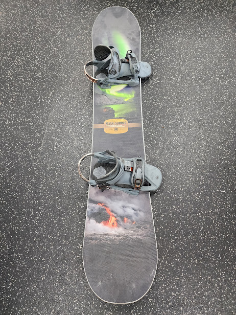 Vist Large View of Product Image Which is Used Never Summer SNOWTROOPER Mens Board/Bindings White 156 cm