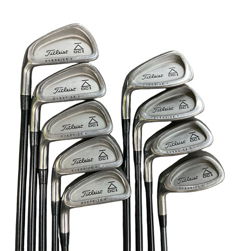 Vist Large View of Product Image Which is Used Titleist DCI OVERSIZE+ Mens Iron Set LH 3I-GW/AW