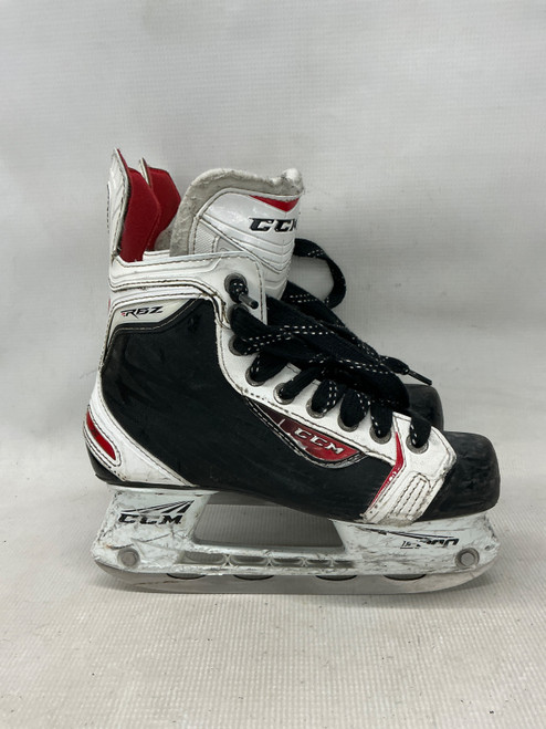 Vist Large View of Product Image Which is Used CCM RBZ 75 Junior Hockey Skate Black Junior 03.5
