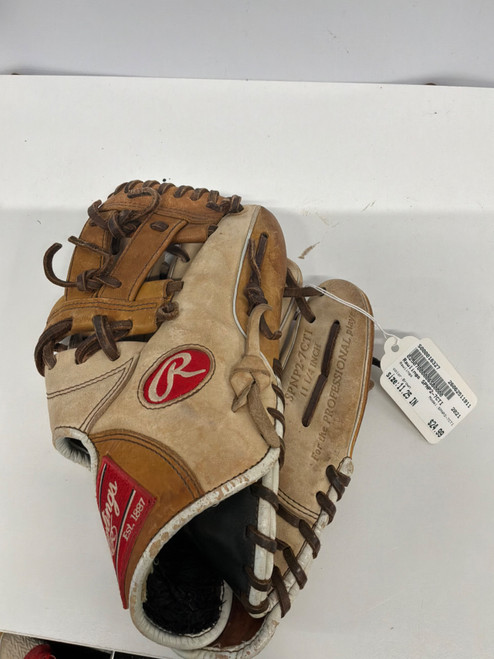 Vist Large View of Product Image Which is Used Rawlings SPNP2-7CTI BB/SB Glove RH Throw Brown 11 1/4"