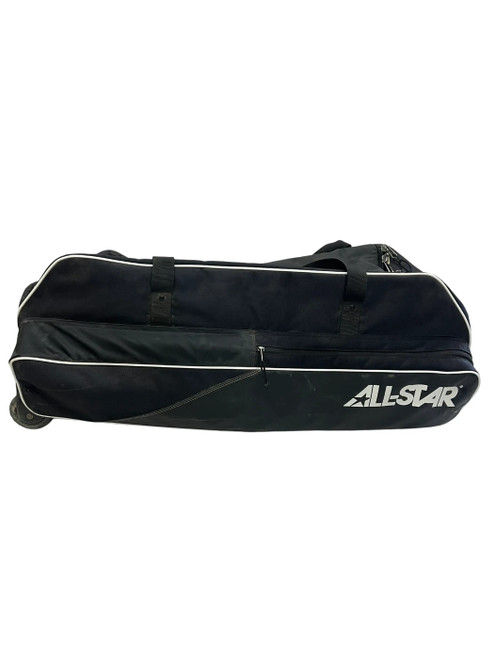 Vist Large View of Product Image Which is Used All-Star Pro BB/SB Player/Catchers Wheeled Bag Black