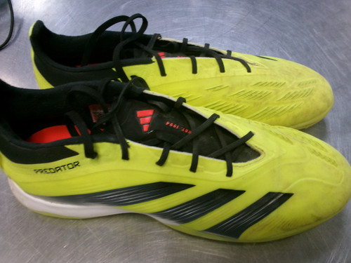 Vist Large View of Product Image Which is Used Adidas Soccer Turf Shoes Yellow Senior 7.5