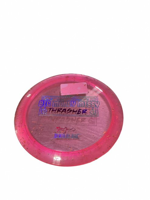 Vist Large View of Product Image Which is Used Discraft BIG MONEY MISSY THRASHER Disc Golf Driver Pink