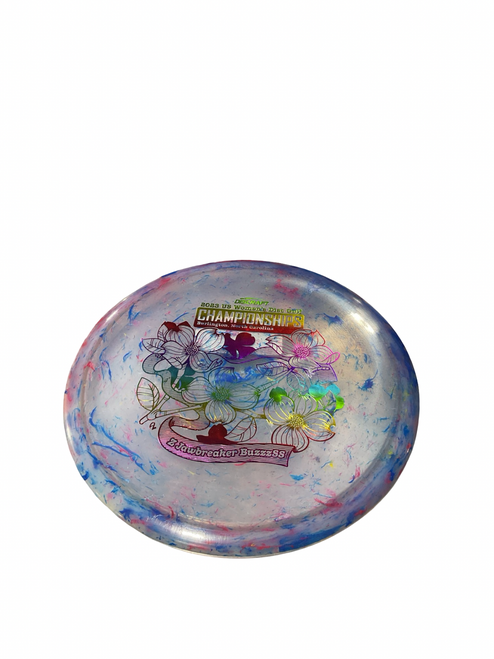 Vist Large View of Product Image Which is Used Discraft 2023 US WOMENS CHAMPIONSHIP Disc Golf Mid Range Royal Blue