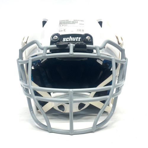 Vist Large View of Product Image Which is Used Schutt 2022 YOUTH VENGEANCE PRO VTD FB Helmet White MD