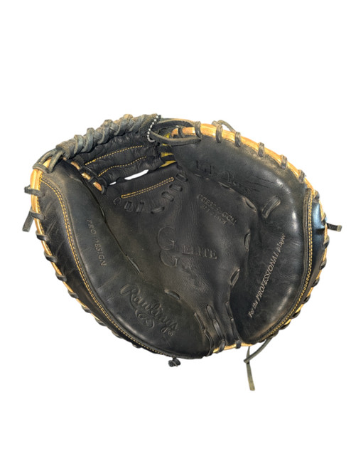 Vist Large View of Product Image Which is Used Rawlings GG BB/SB Catchers RH Throw Black 32 1/2"