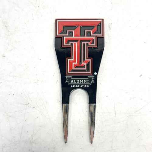 Vist Large View of Product Image Which is Used TEXAS TECH DIVOT TOOL Golf Accessory