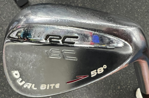Vist Large View of Product Image Which is Used RC ROYAL COLLECTION Golf Wedge Mens RH 58 Degree