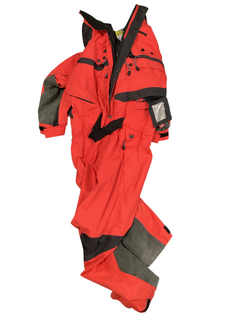 Vist Large View of Product Image Which is Used Helly Hansen EQUIPE SNOW SUIT Outerwear Heavy Jacket M Red MD