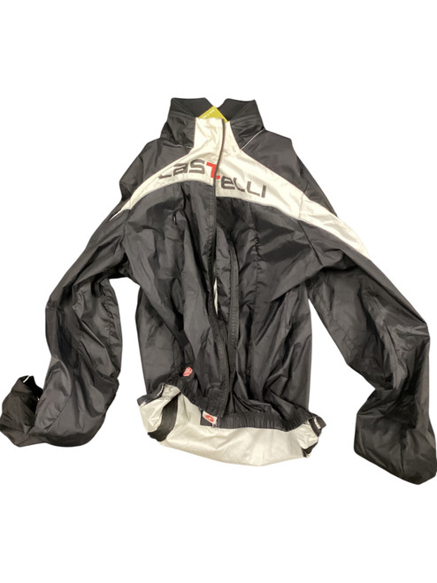 Vist Large View of Product Image Which is Used Castelli CYCLING JACKET Adult Top Black MD