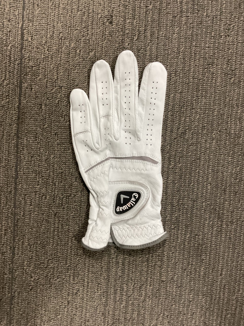 Vist Large View of Product Image Which is Used Callaway Mens Golf Glove White SM