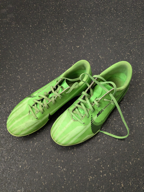Vist Large View of Product Image Which is Used Nike MERCURIAL VAPOR 15 MDS Soccer Cleats Green Junior 06