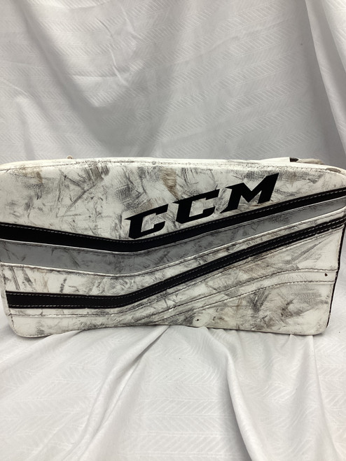 Vist Large View of Product Image Which is Used CCM CCM PREMIER R1.9 Senior Goalie Blocker White