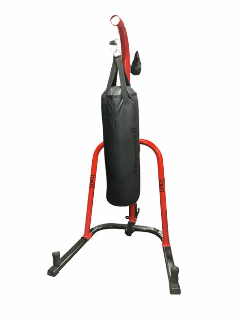 Vist Large View of Product Image Which is Used Everlast EVERLAST HEAVY/SPEED COMBO STAND/BAG Boxing Bag Stand