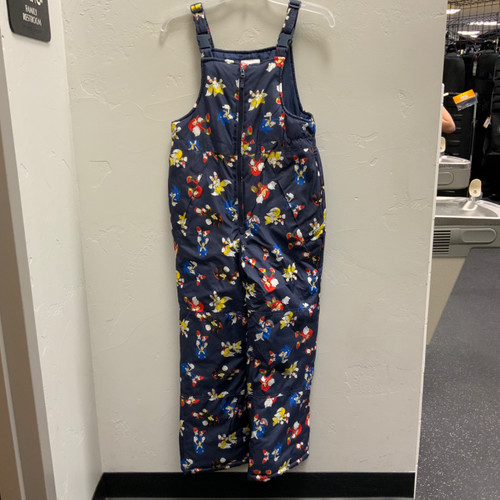 Vist Large View of Product Image Which is Used SONIC Snow Bibs Y Navy Blue SM