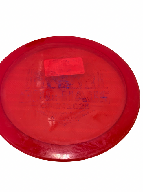 Vist Large View of Product Image Which is Used Innova FIREBIRD CHAMPION DOG HAUS Disc Golf Driver Red 176g
