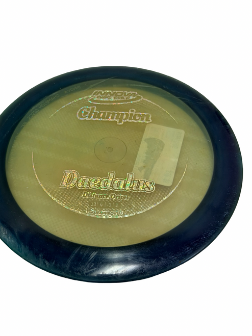 Vist Large View of Product Image Which is Used Innova DAEDALUS CHAMPION Disc Golf Driver Dark Grey 180g
