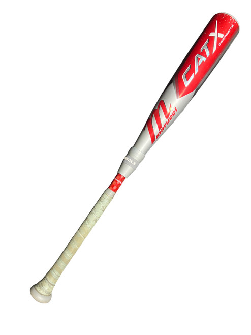 Vist Large View of Product Image Which is Used Marucci CAT X COMPOSITE BB/SB USSSA 2 3/4 Bat 28"