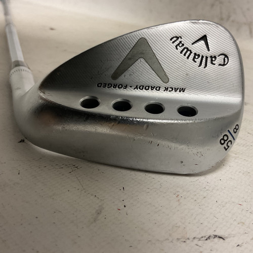 Vist Large View of Product Image Which is Used Callaway MACK DADDY FORGED Golf Wedge Mens RH 58 Degree