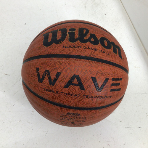 Vist Large View of Product Image Which is Used Wilson WAVE 29.5 INDOOR GAME BALL Basketball Adult Indoor