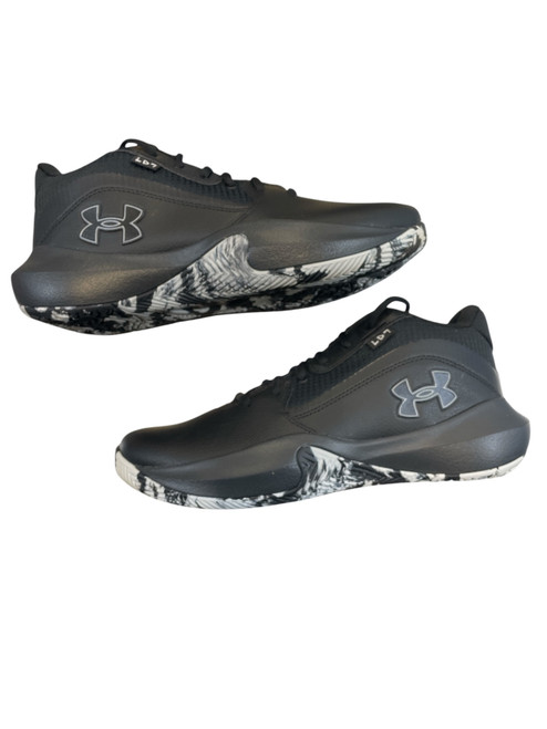 Vist Large View of Product Image Which is Used Under Armour LD7 Basketball Shoes M Black Senior 9.5