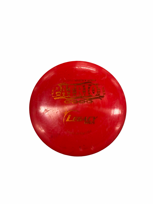 Vist Large View of Product Image Which is Used Legacy PATRIOT Disc Golf Driver Red