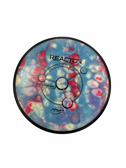 Vist Large View of Product Image Which is Used MVP REACTOR Disc Golf Mid Range Royal Blue