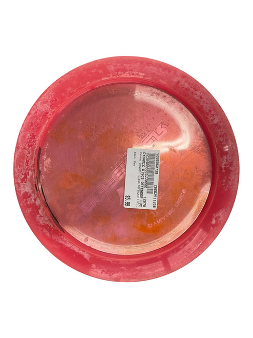 Vist Large View of Product Image Which is Used Dynamic Discs DYNAMIC DISCS DEFENDER LUCID DRIVER Disc Golf Driver Red