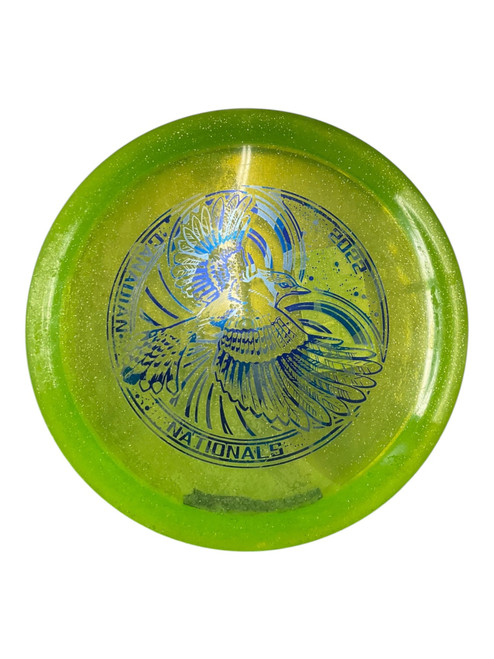 Vist Large View of Product Image Which is Used Discmania DISCMANIA CANADIAN NATIONALS DRIVER Disc Golf Driver Neon Green