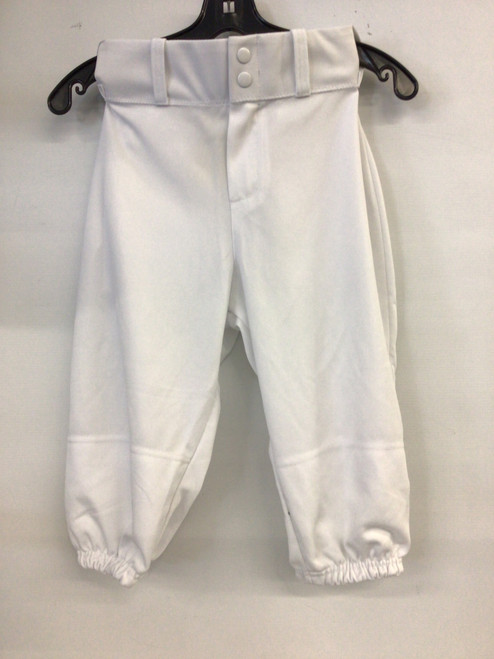Vist Large View of Product Image Which is Used Alleson BASEBALL PANTS BB/SB Pant Boys White XL