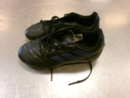 Vist Large View of Product Image Which is Used Adidas Soccer Cleats Black Youth 12.5