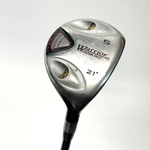 Vist Large View of Product Image Which is Used Warrior CUSTOM GOLF Mens Fairway Wood RH 5 Wood