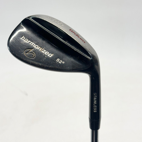 Vist Large View of Product Image Which is Used Wilson HARMONIZED Golf Wedge Mens RH 52 Degree