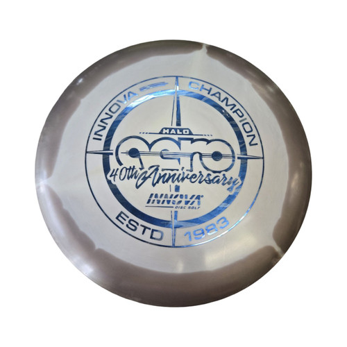 Vist Large View of Product Image Which is Used Innova AERO HALO STAR Disc Golf Putter White