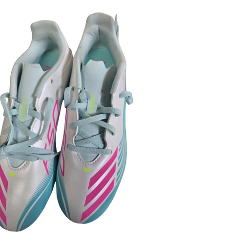 Vist Large View of Product Image Which is Used Adidas MESSI F50 Soccer Cleats White Senior 7