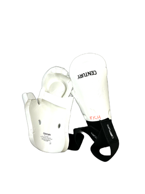 Vist Large View of Product Image Which is Used Century MMA GLOVES Martial Arts Gloves White MD