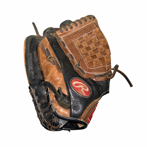 Vist Large View of Product Image Which is Used Rawlings PREMIUM SERIES BB/SB Glove LH Throw Brown 11 1/2"