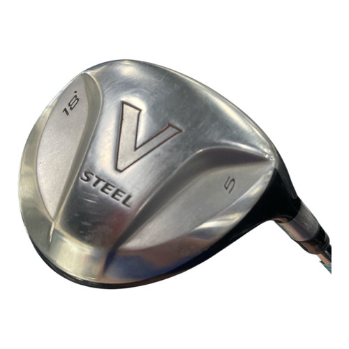 Vist Large View of Product Image Which is Used Taylormade V STEEL Mens Fairway Wood RH 5 Wood