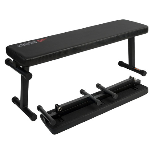 Vist Large View of Product Image Which is New FLAT BENCH FOLDABLE 440LB CAPACITY