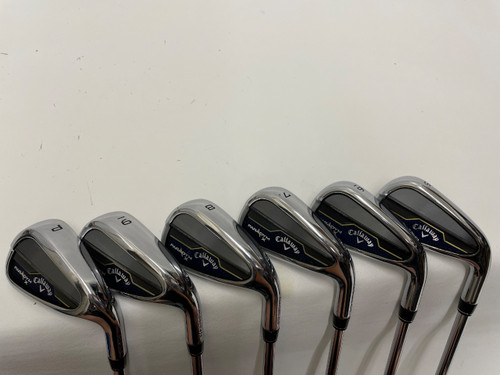 Vist Large View of Product Image Which is Used Callaway PARADYM X FORGED Mens Iron Set RH 5I-PW