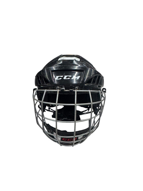 Vist Large View of Product Image Which is Used CCM XT Helmet Cage Combo Black MD
