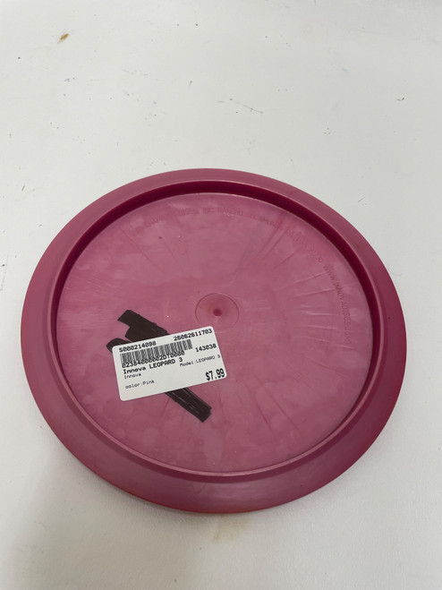 Vist Large View of Product Image Which is Used Innova LEOPARD 3 Disc Golf Driver Pink