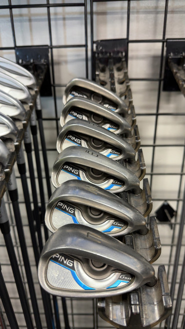 Vist Large View of Product Image Which is Used Ping GMAX YELLOW DOT Mens Iron Set RH 6I-GW/AW