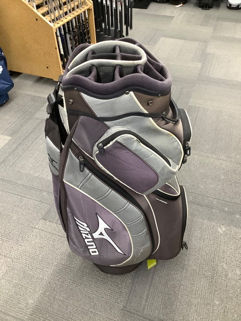 Vist Large View of Product Image Which is Used Mizuno CART BAG Mens Cart Bag Black