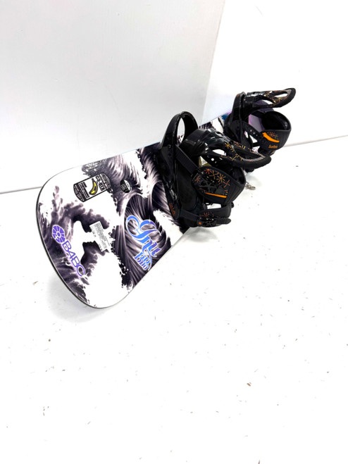 Vist Large View of Product Image Which is Used GNU B-PRO BREAST CANCER BURTON BINDINGS Womens Board/Bindings Black 146 cm