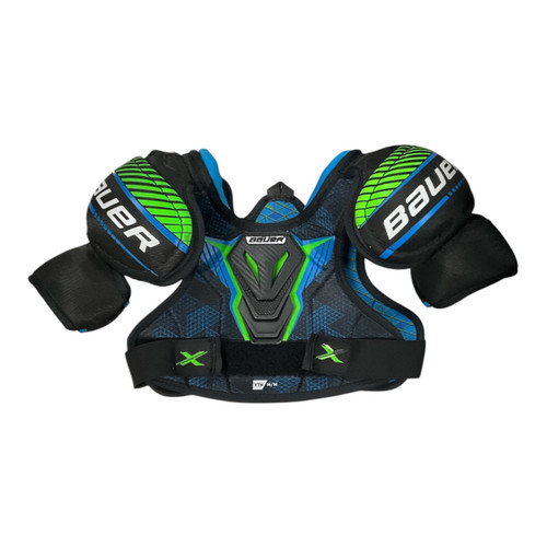 Vist Large View of Product Image Which is Used Bauer X Youth Shoulder Pads MD