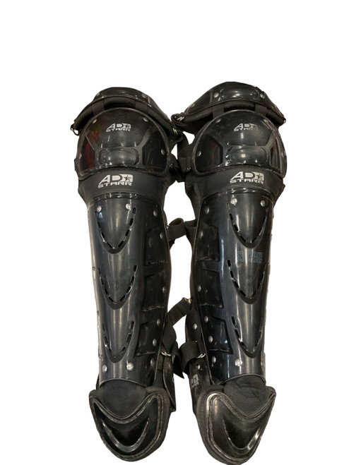 Vist Large View of Product Image Which is Used, AD STARR, Catchers, Leg Guards, Black, Junior