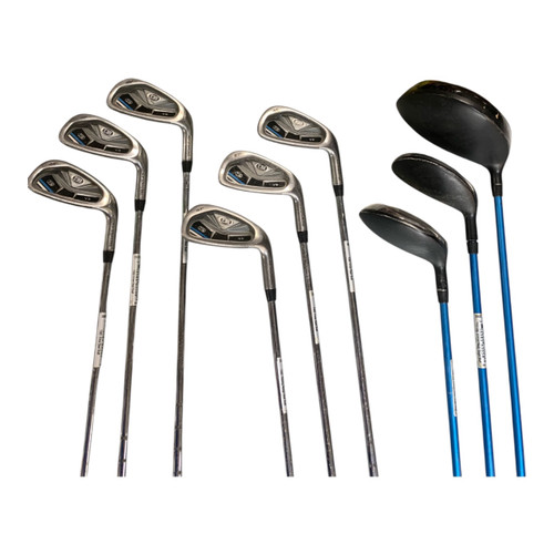 Vist Large View of Product Image Which is Used US Kids 11 PC TEEN GOLF SET Teen Package Set RH Black 11 Piece