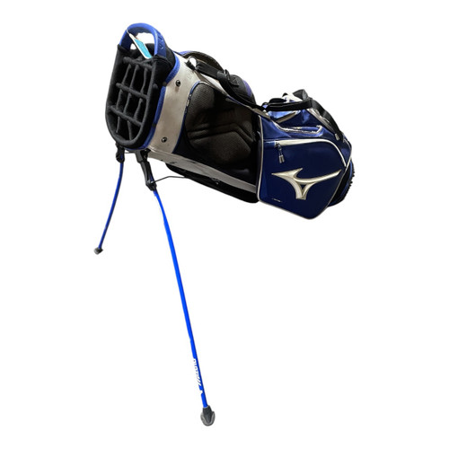 Vist Large View of Product Image Which is Used Mizuno MENS GOLF BAG Mens Stand Bag White/Black/Royal