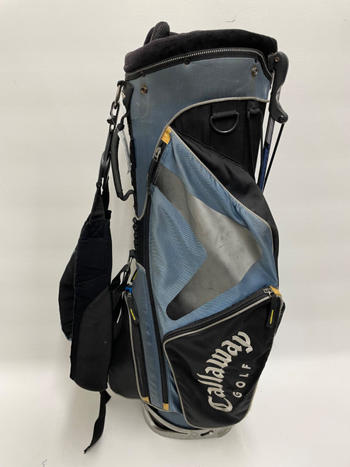 Vist Large View of Product Image Which is Used Callaway CALLAWAY STAND BAG Mens Stand Bag Navy Blue
